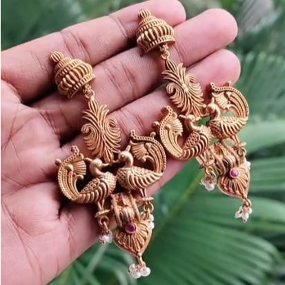 Mayuri Silver Earrings