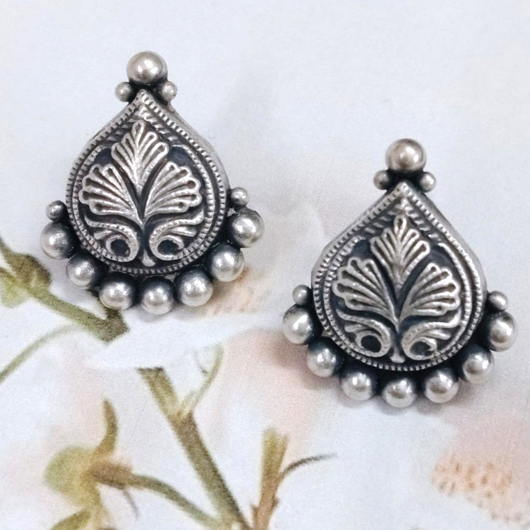 Kriti Silver Earrings