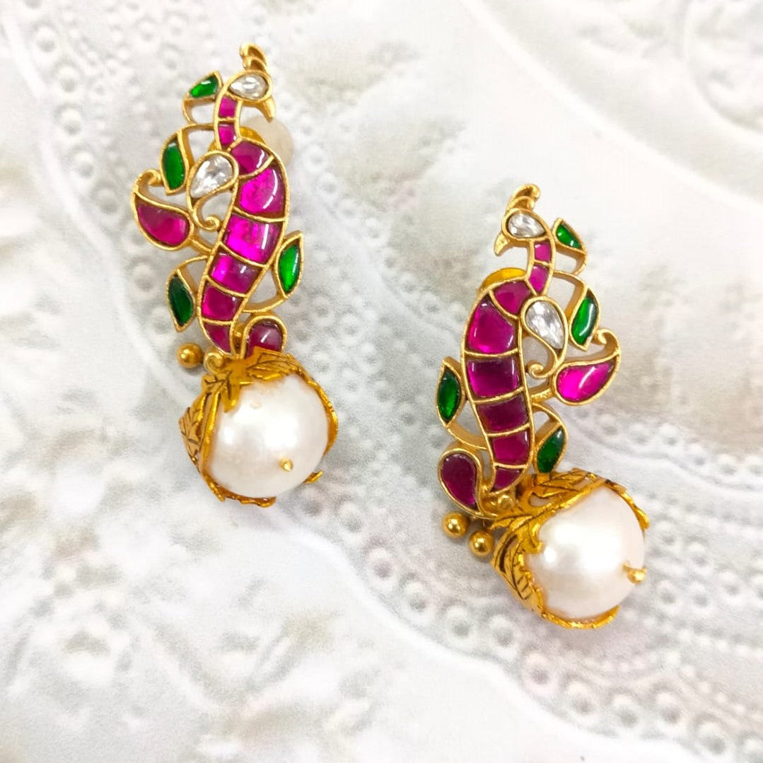 Meera Silver Earrings