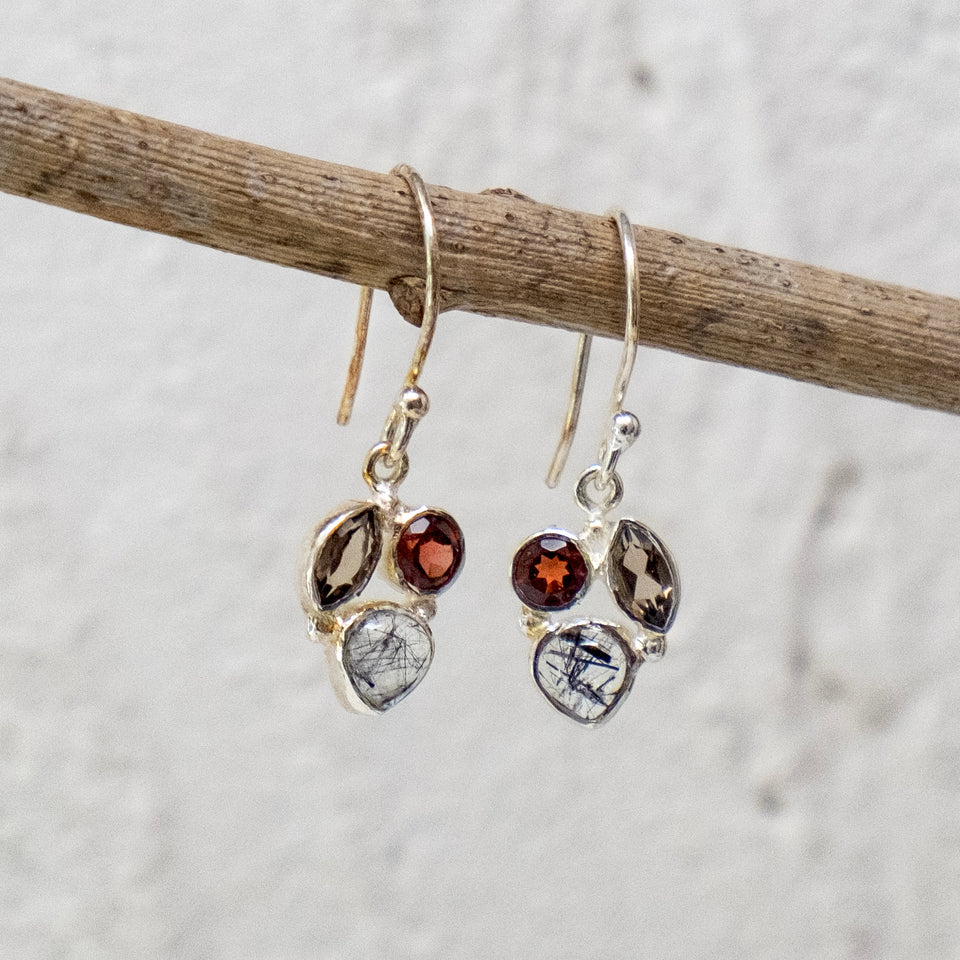 Mixed Stone Earrings