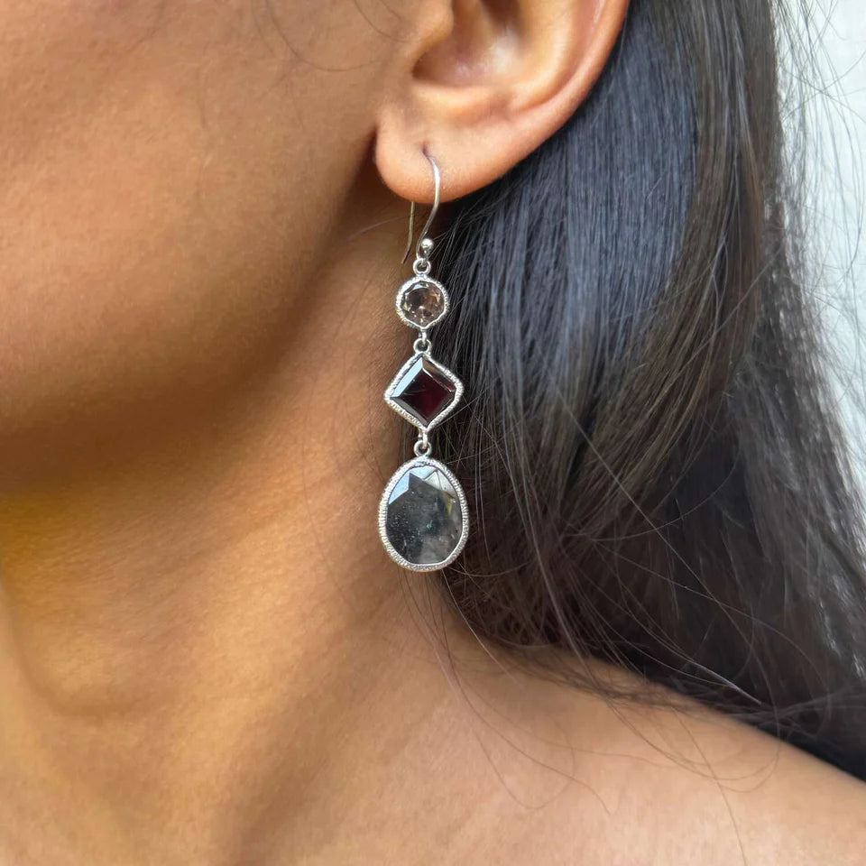 Smoky Quartz Earrings