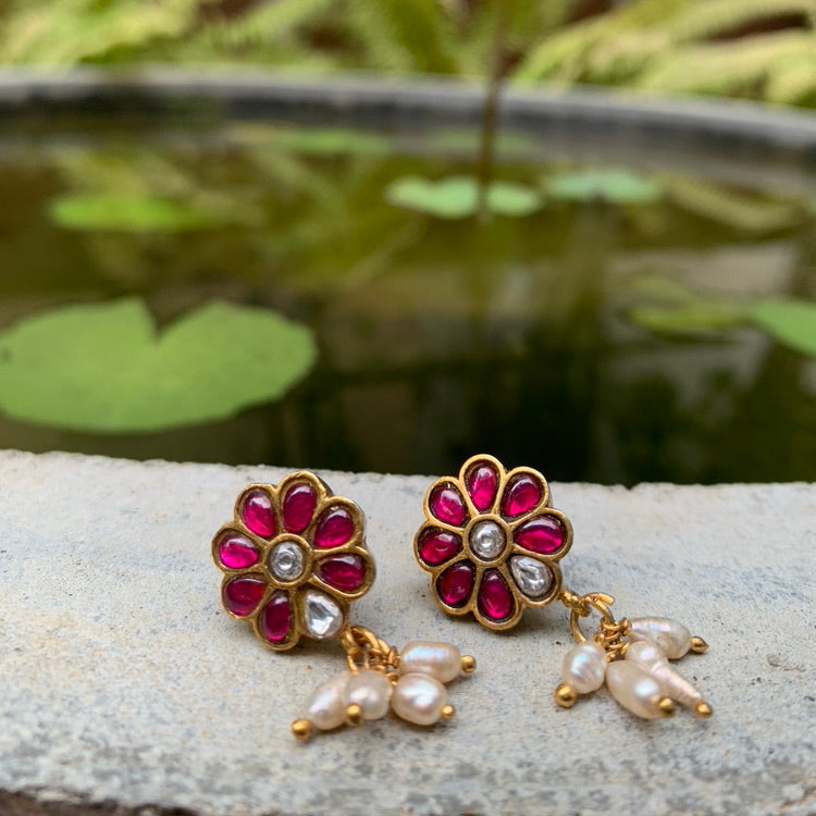 Little Floral Luxe Earrings