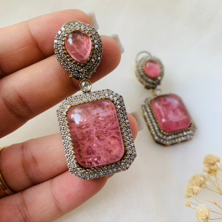 Margarita Pink Sparkle Earrings