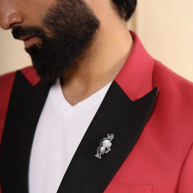 Studded Shine Brooch