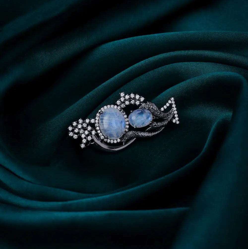 Studded Shine Brooch