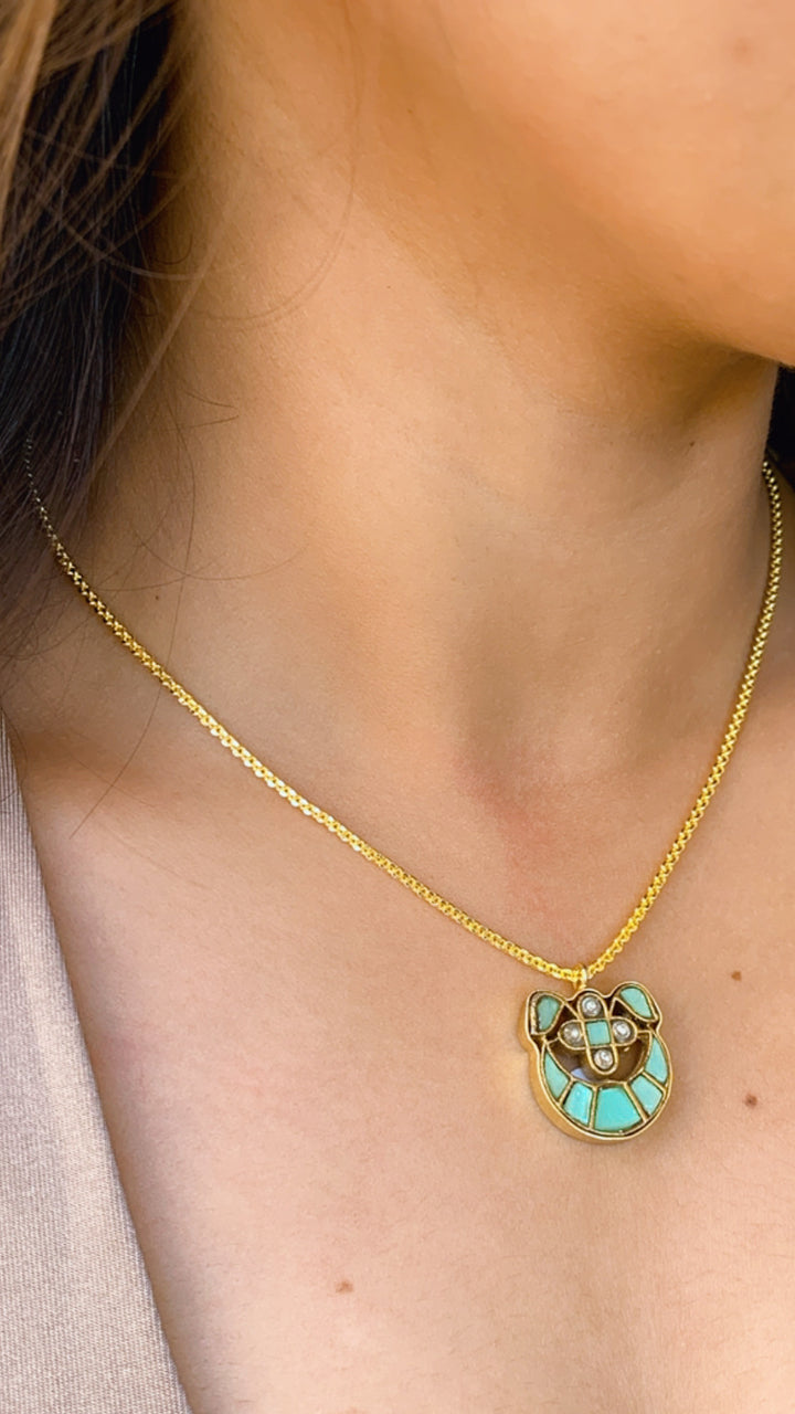 Mystic Clover Necklace