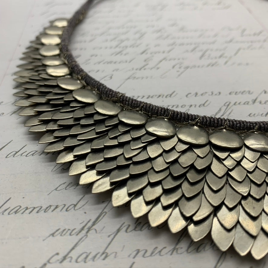 Eiderdown Oxidized Necklace