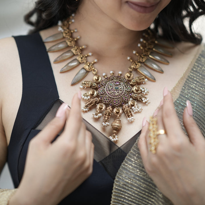 Modern Silver Necklace