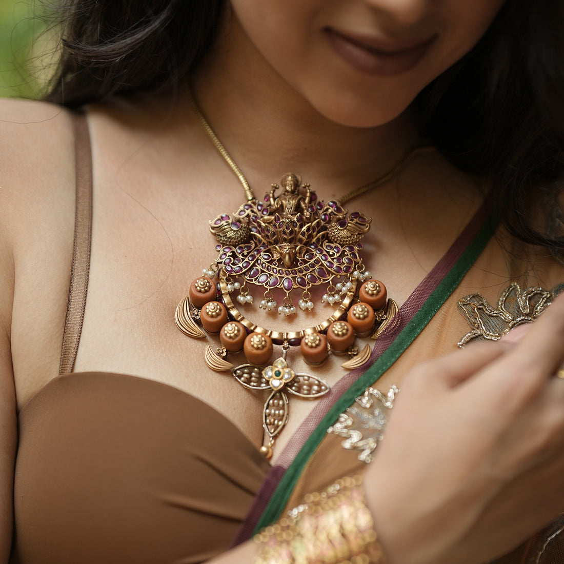 Royal Indian Statement Necklace