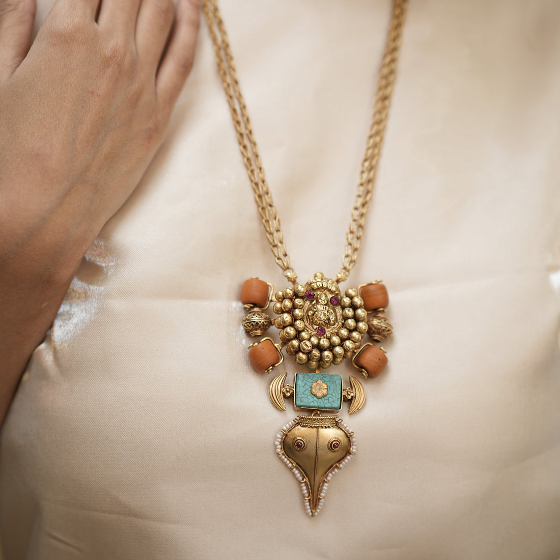 Turquoise Statement Necklace