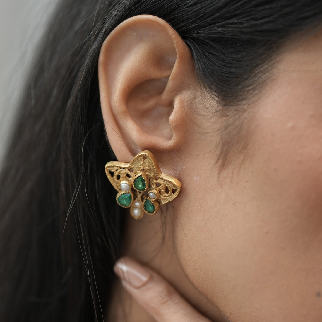 Mystic Bloom Earring