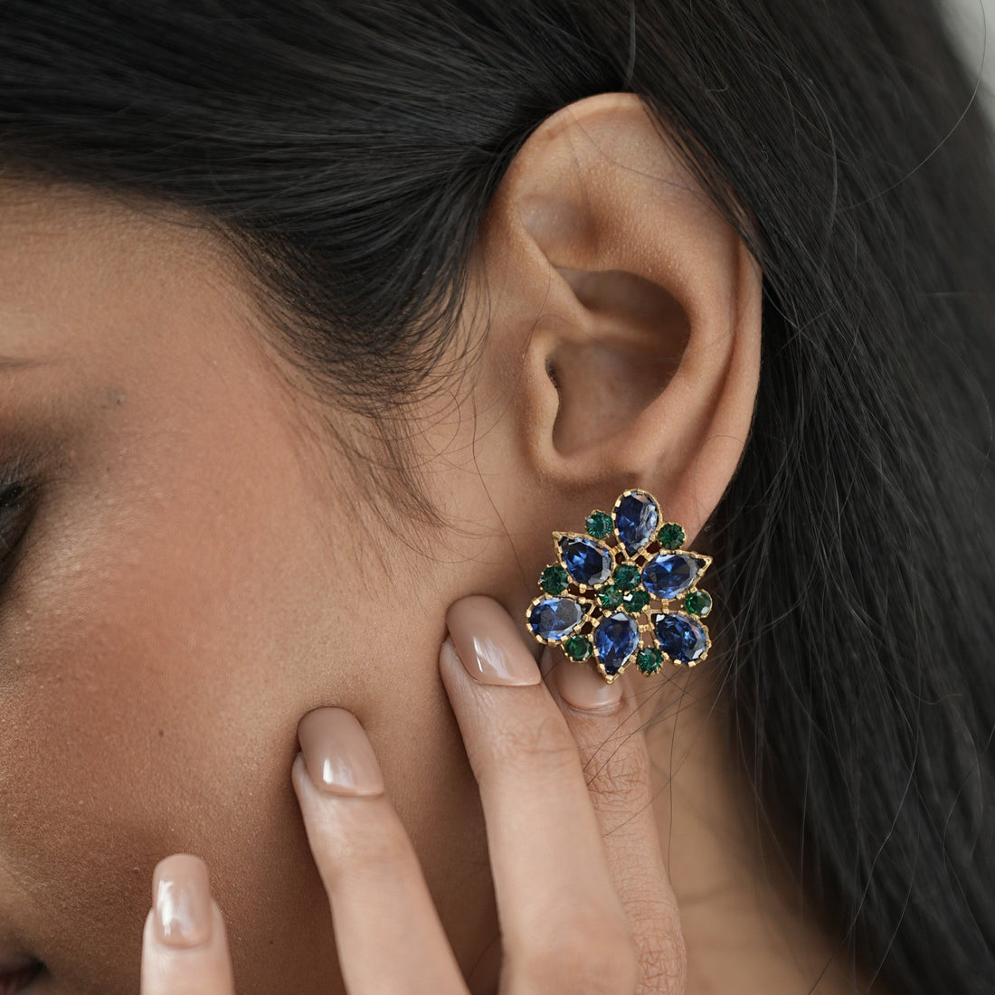 Cosmic Cluster Earring