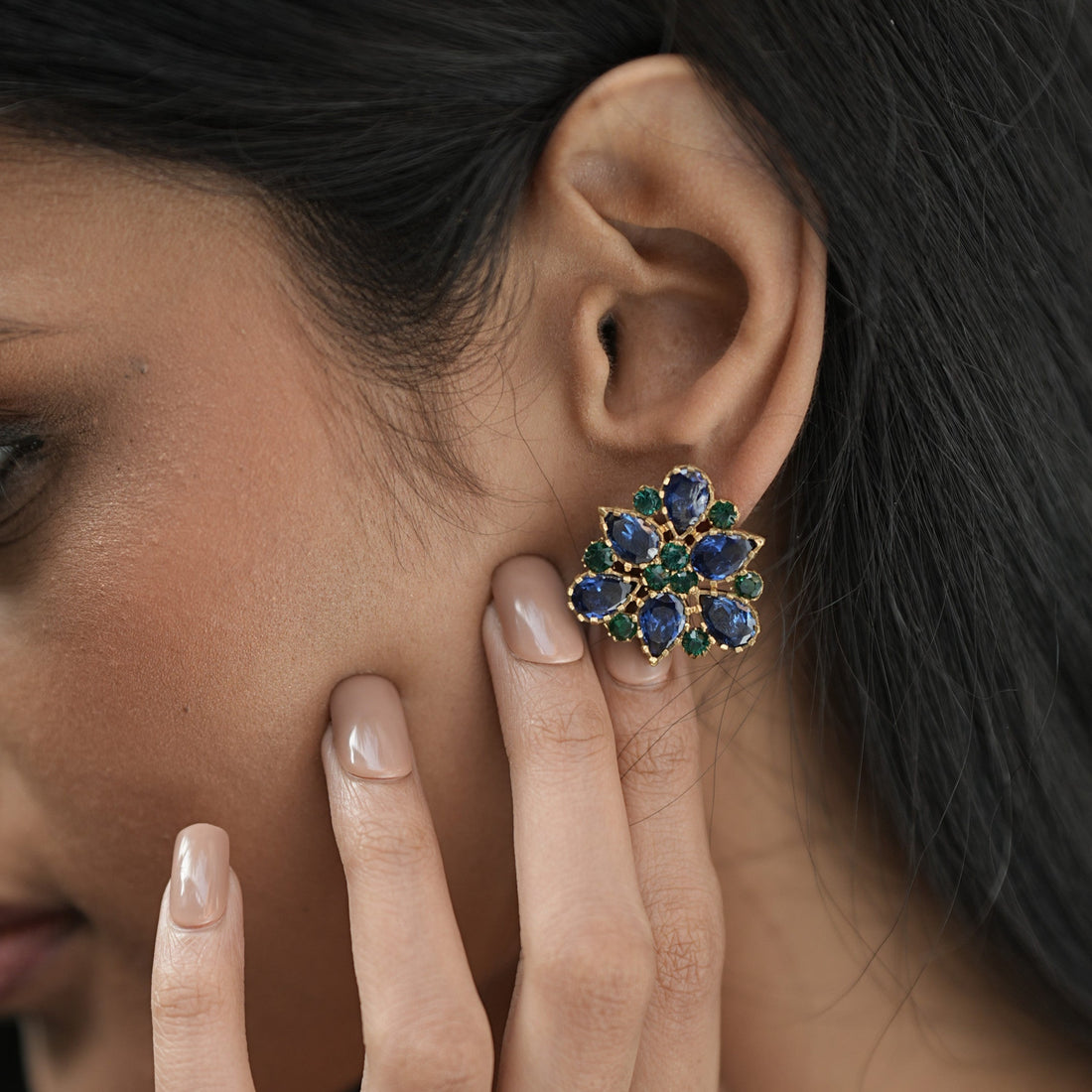 Cosmic Cluster Earring