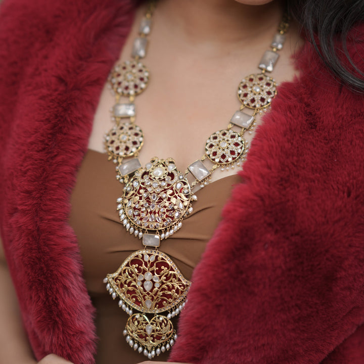 Golden Radiance Maharani Necklace