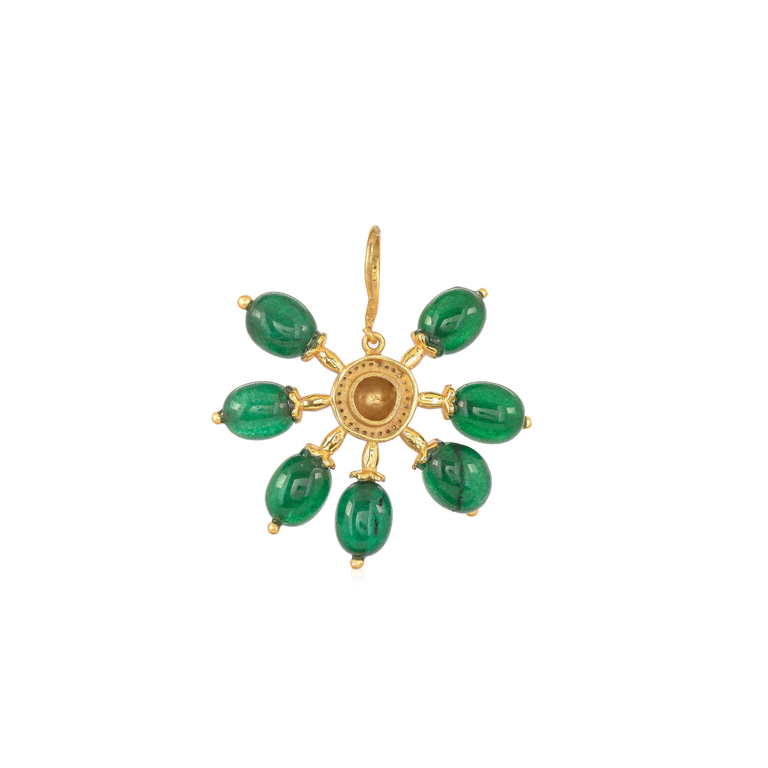 Green Chakri Earrings