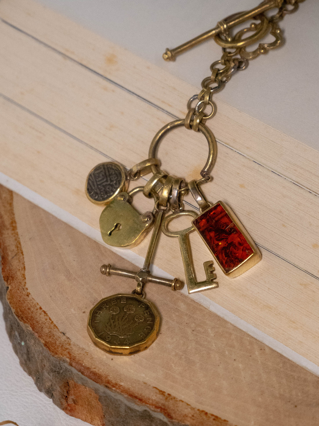 Serenity Lock scape Necklace