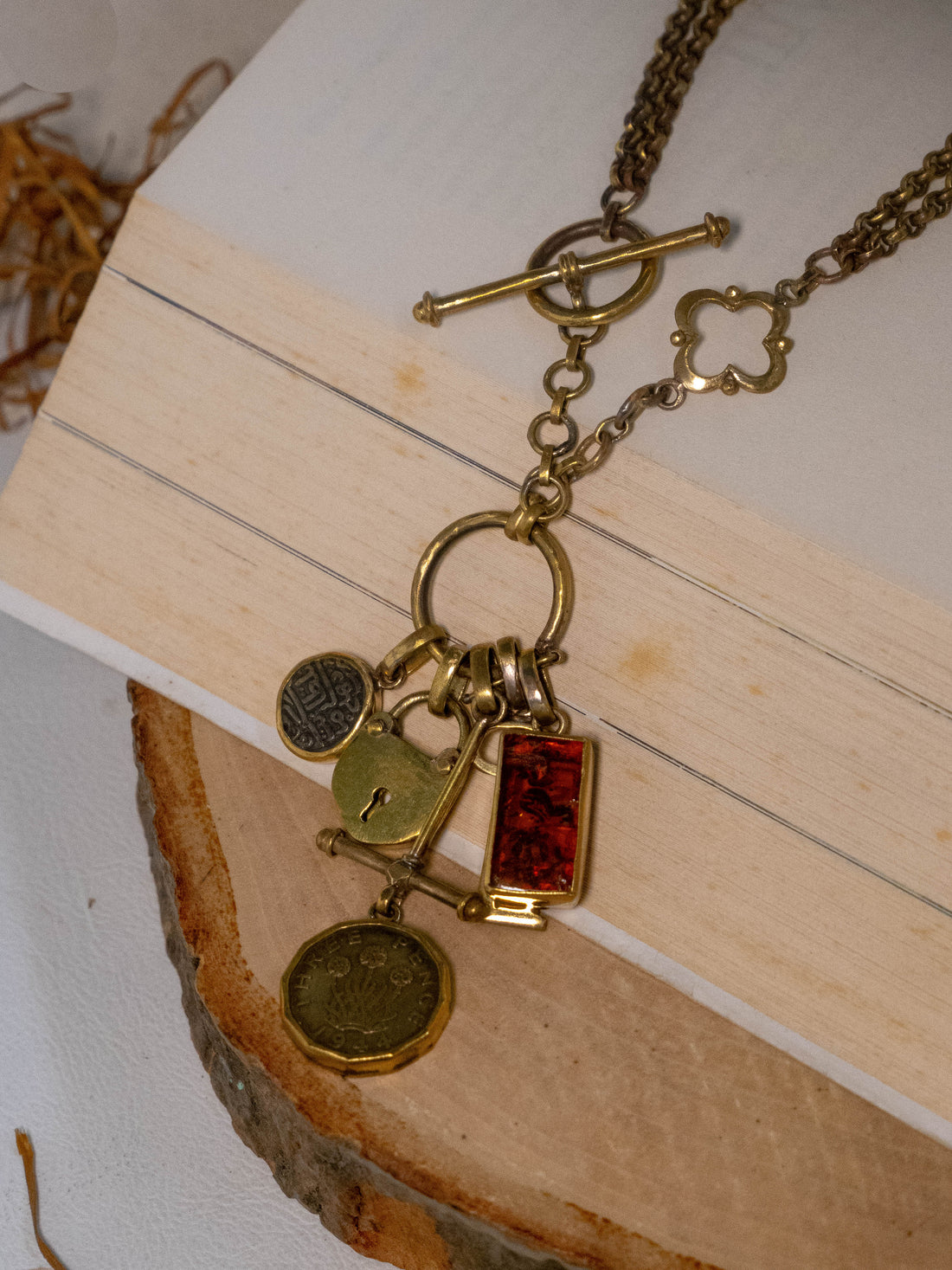 Serenity Lock scape Necklace