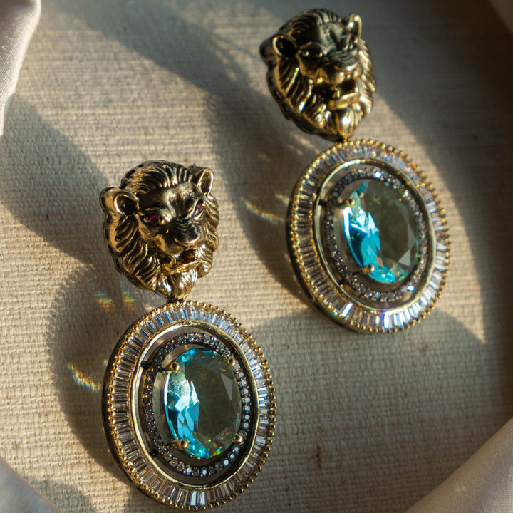 Majestic Lion Earrings