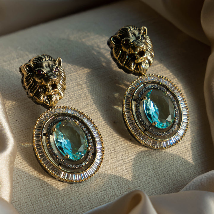 Majestic Lion Earrings