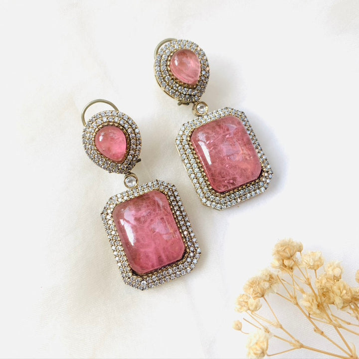 Margarita Pink Sparkle Earrings