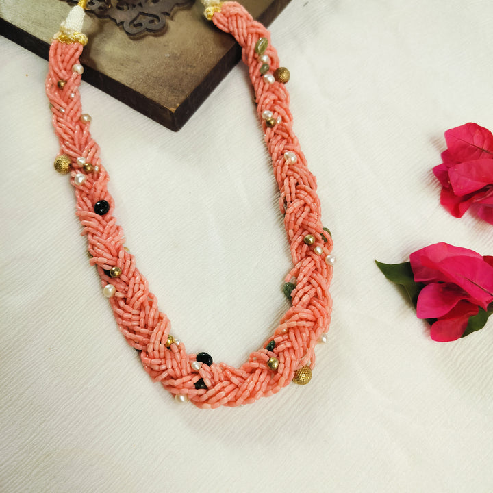 Coral Weave Necklace