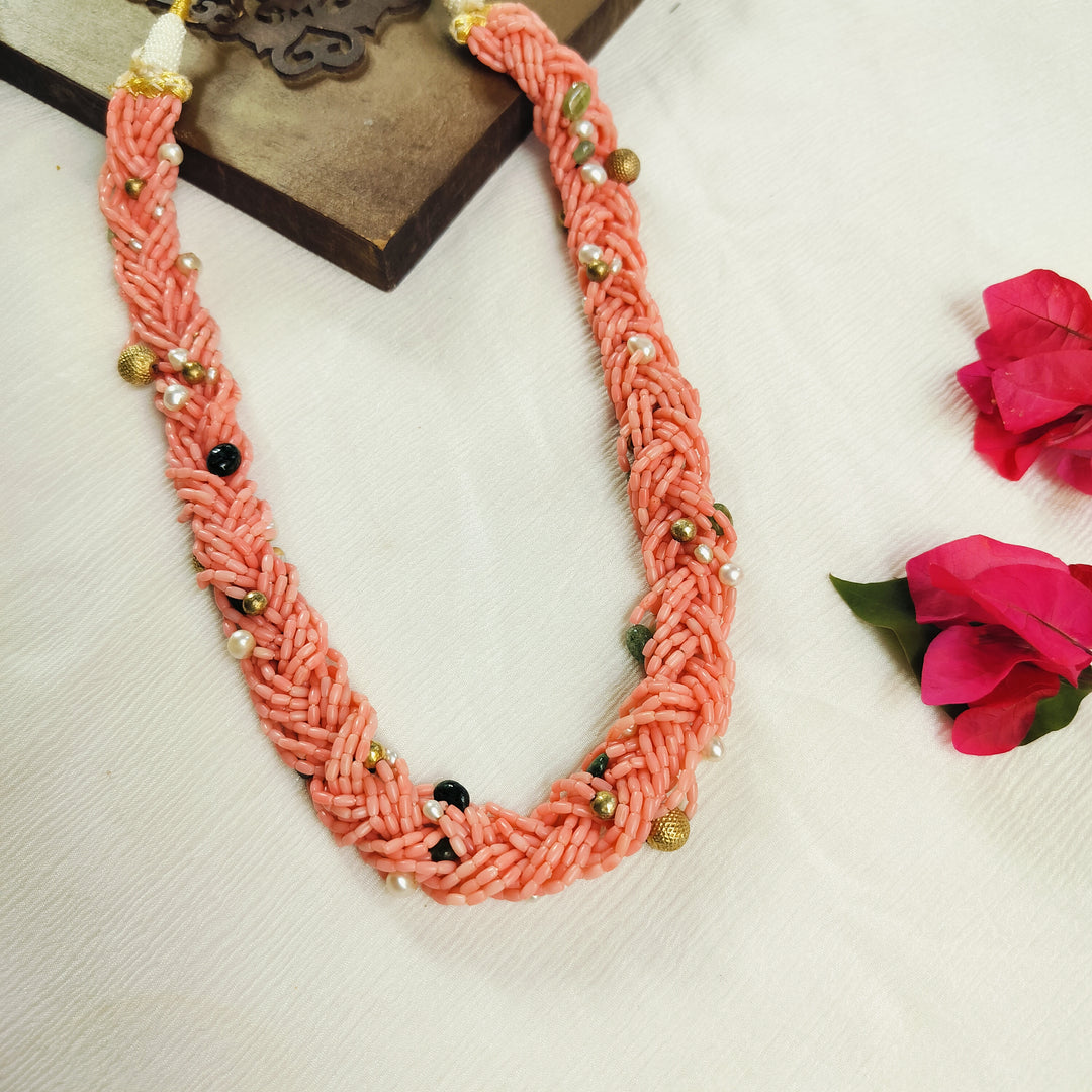 Coral Weave Necklace