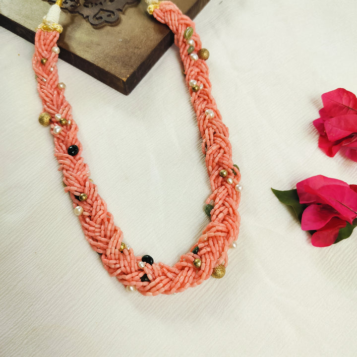 Coral Weave Necklace