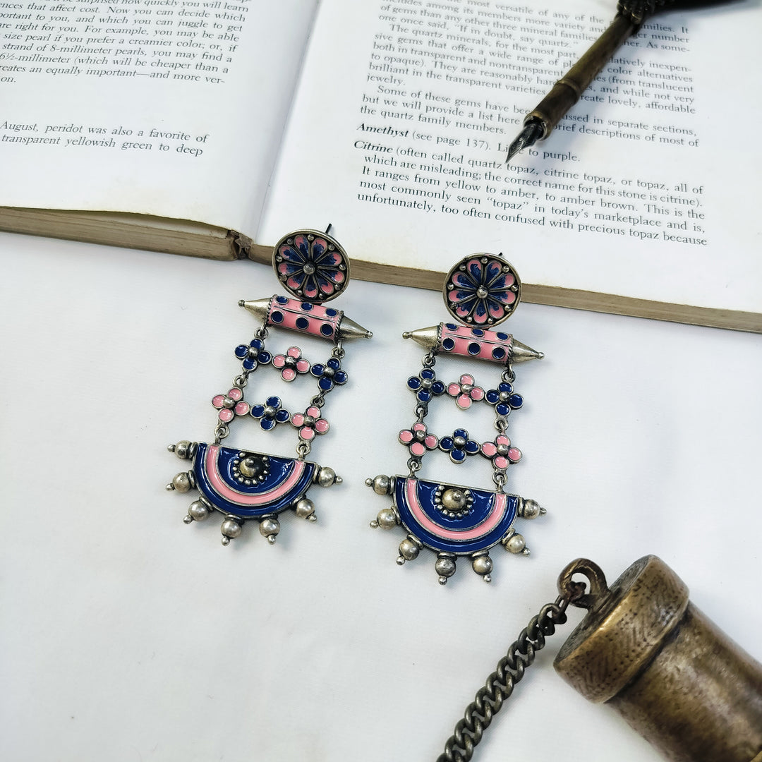 Meera Silver Earrings