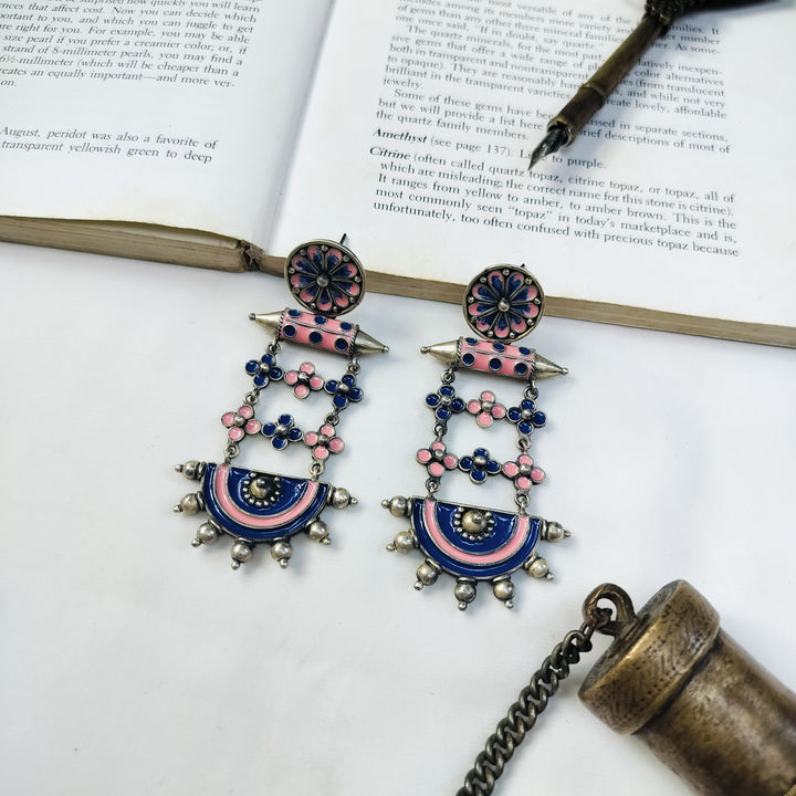 Meera Silver Earrings