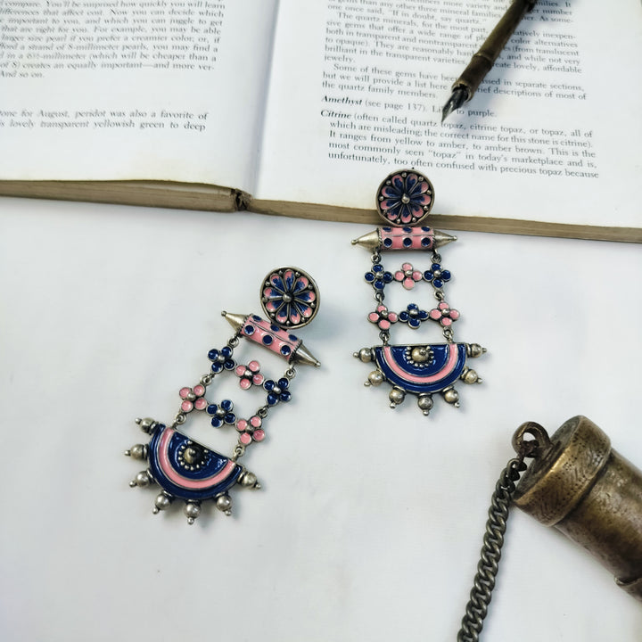 Meera Silver Earrings