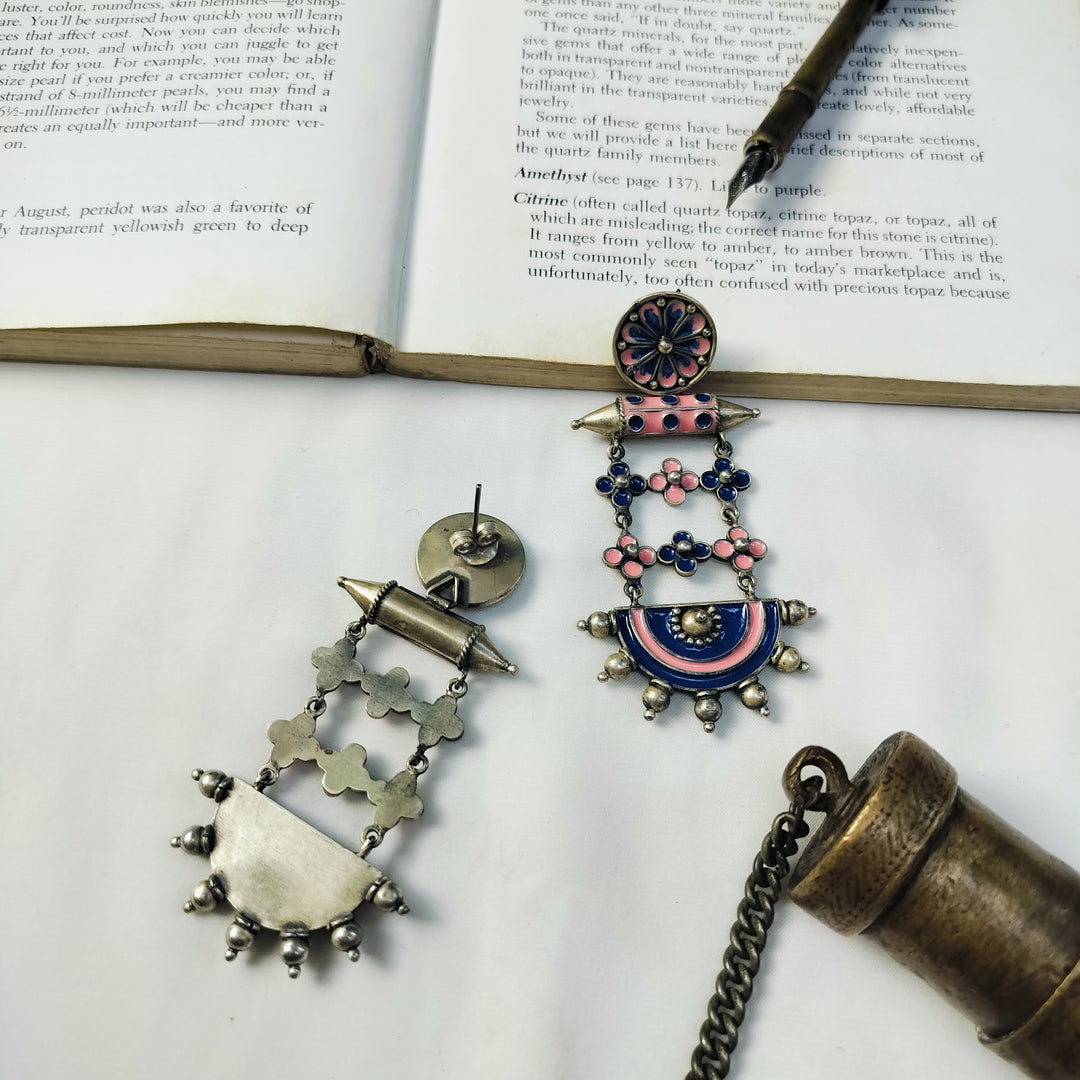 Meera Silver Earrings