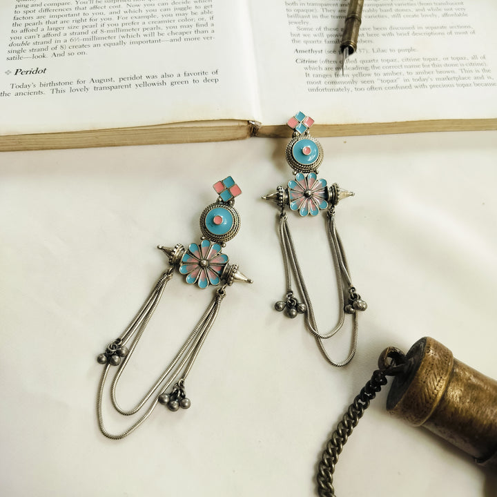 Ishani Silver Earrings