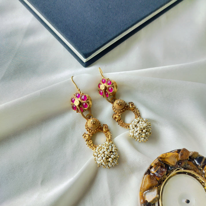 Noor Pearl Drop Earrings