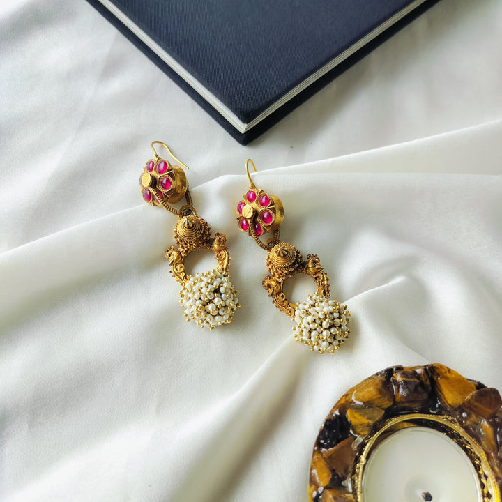 Noor Pearl Drop Earrings