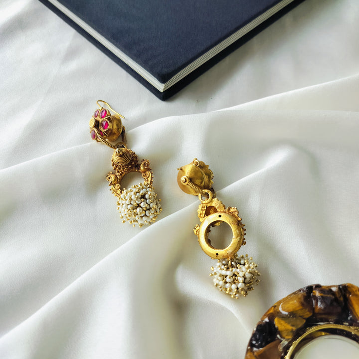 Noor Pearl Drop Earrings