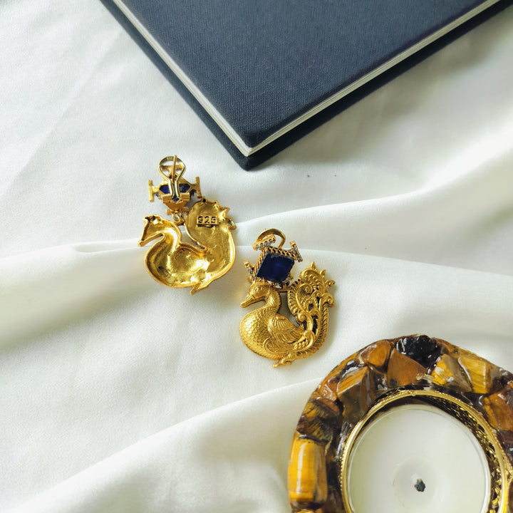 Aarohi Silver Earrings