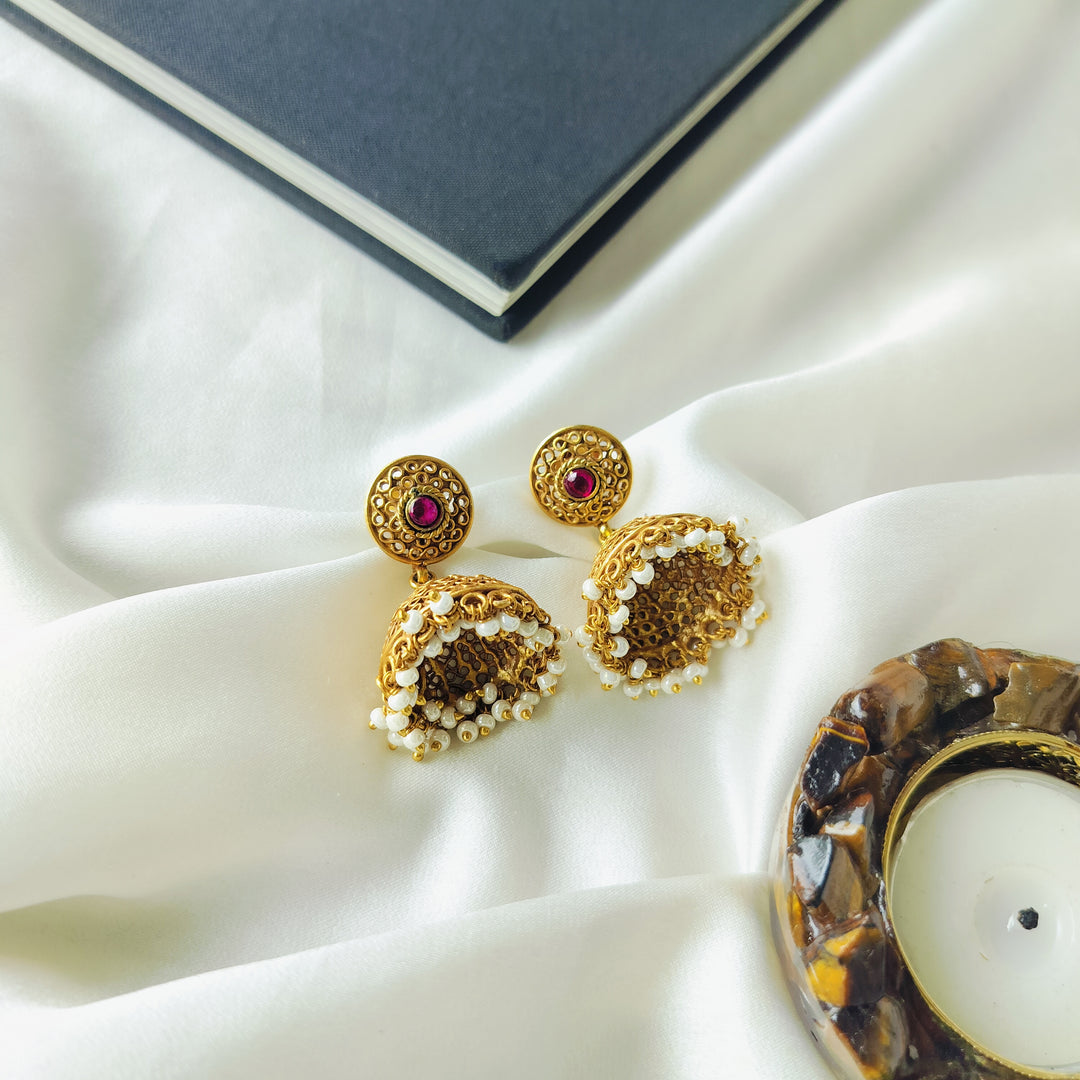 Devika Silver Earrings