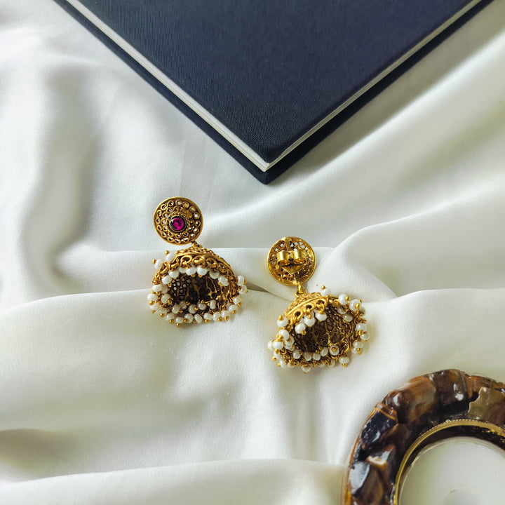 Devika Silver Earrings