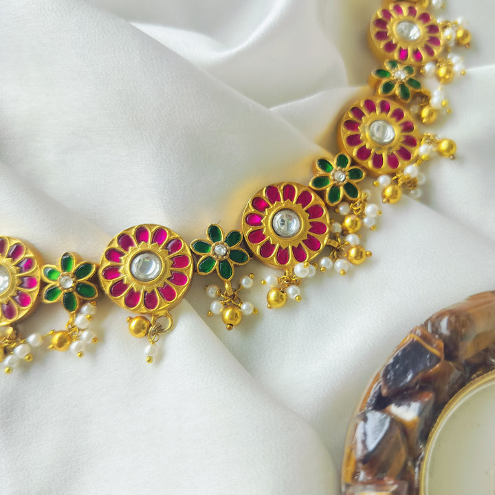 Saubhagya Silver Necklace