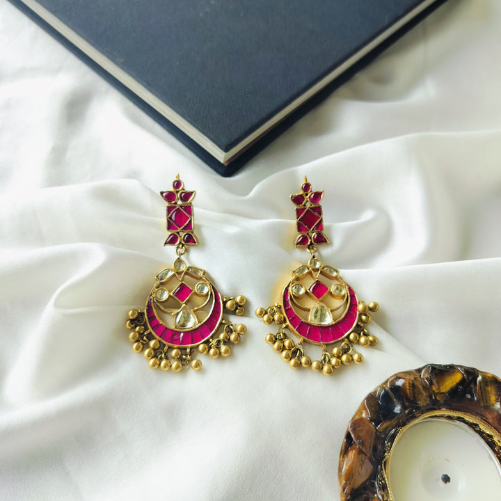 Chandrika Silver Earrings