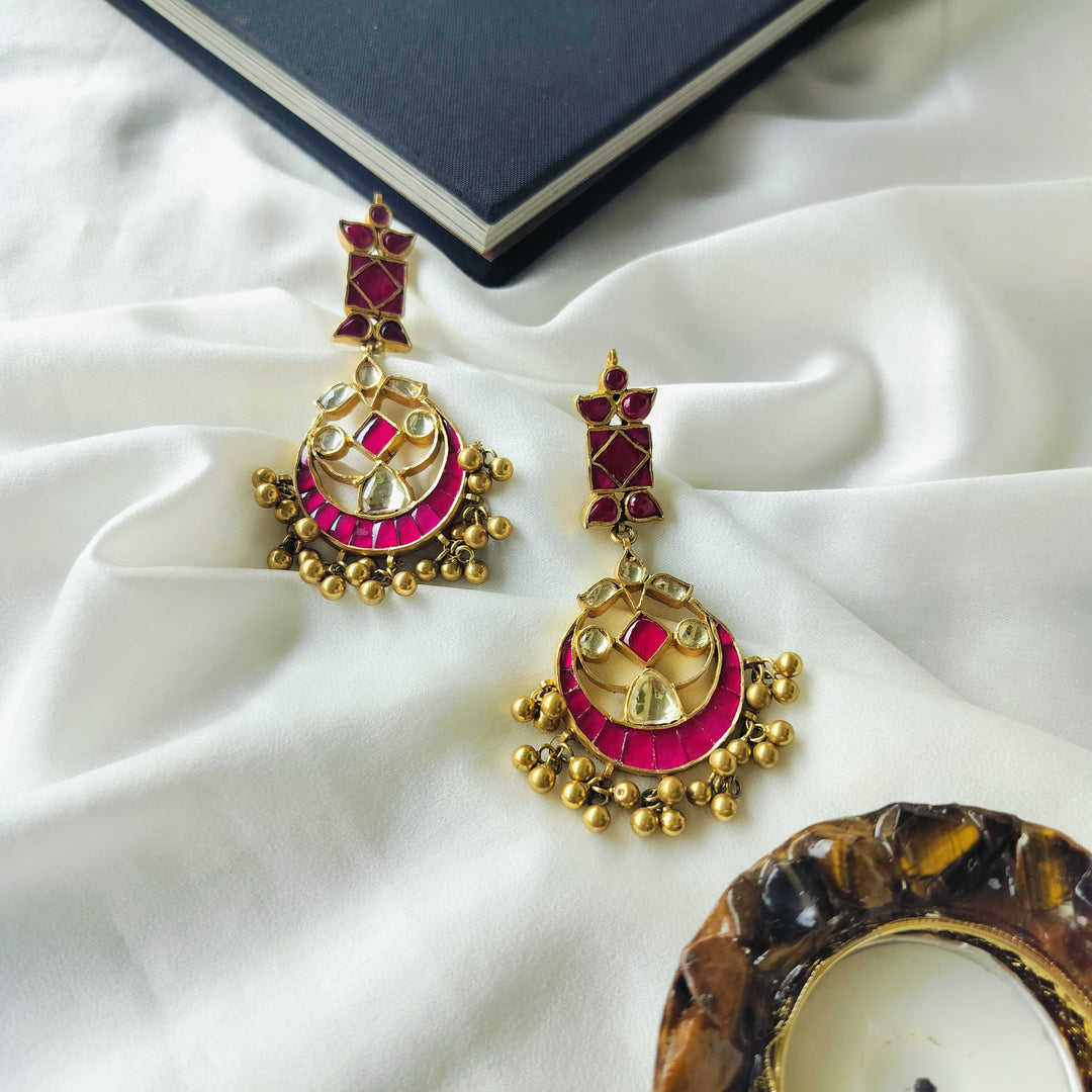 Chandrika Silver Earrings