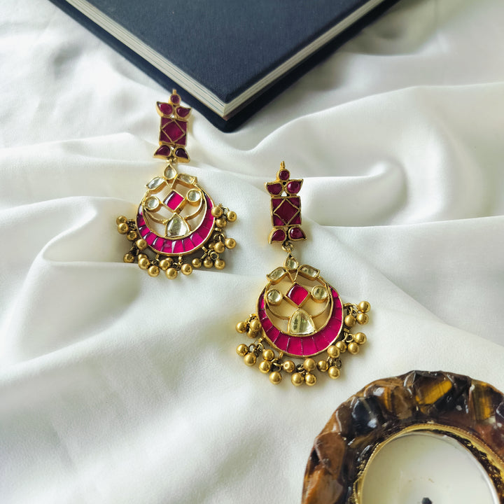 Chandrika Silver Earrings