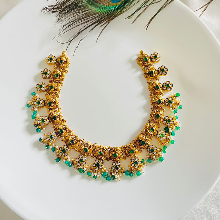 Emerald Blossom Necklace