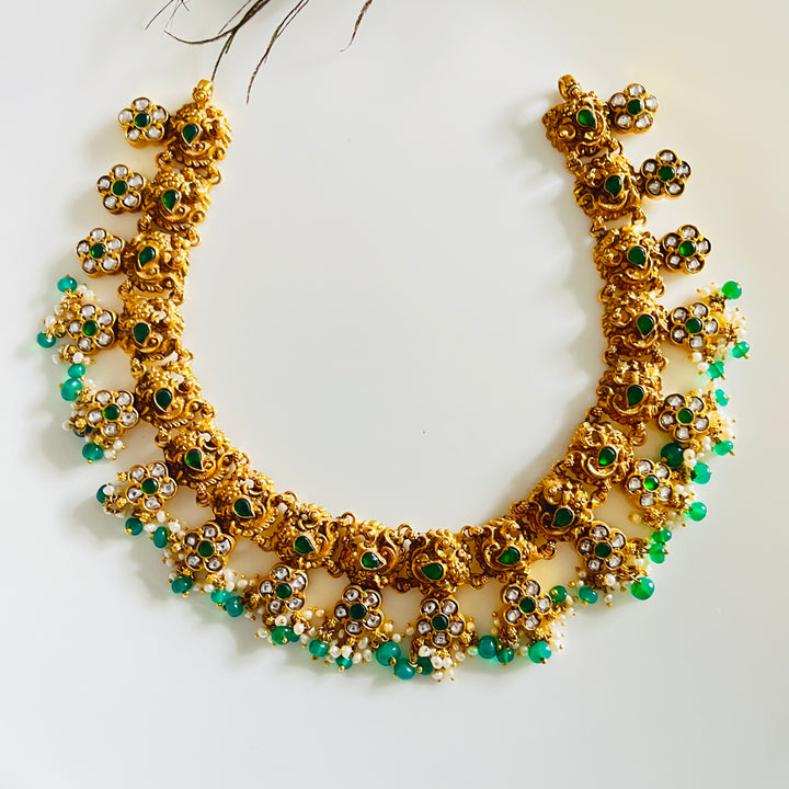 Emerald Blossom Necklace
