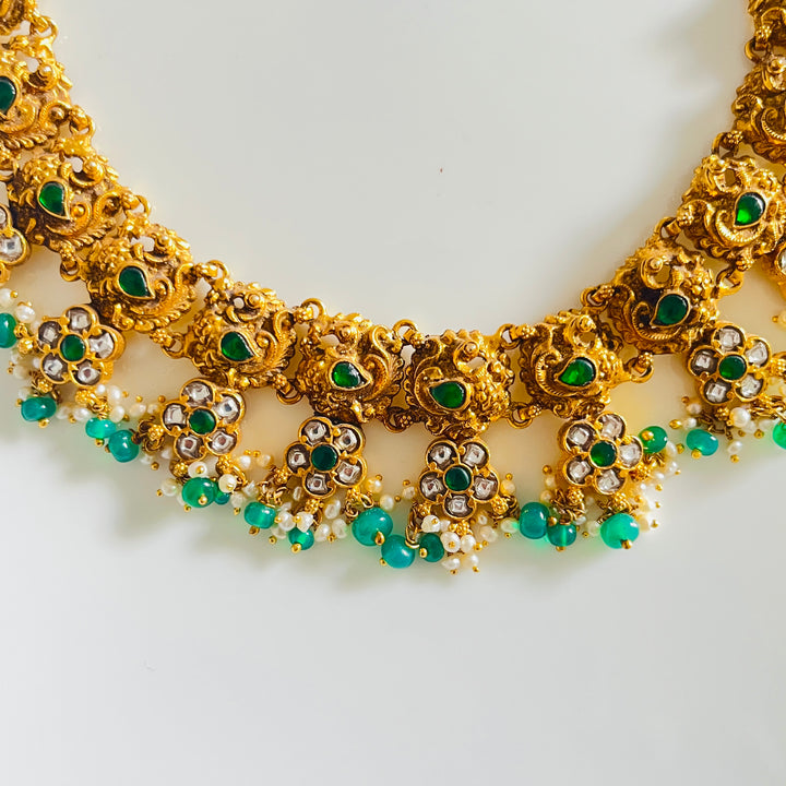 Emerald Blossom Necklace