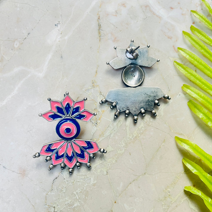 Maharani Silver Earrings