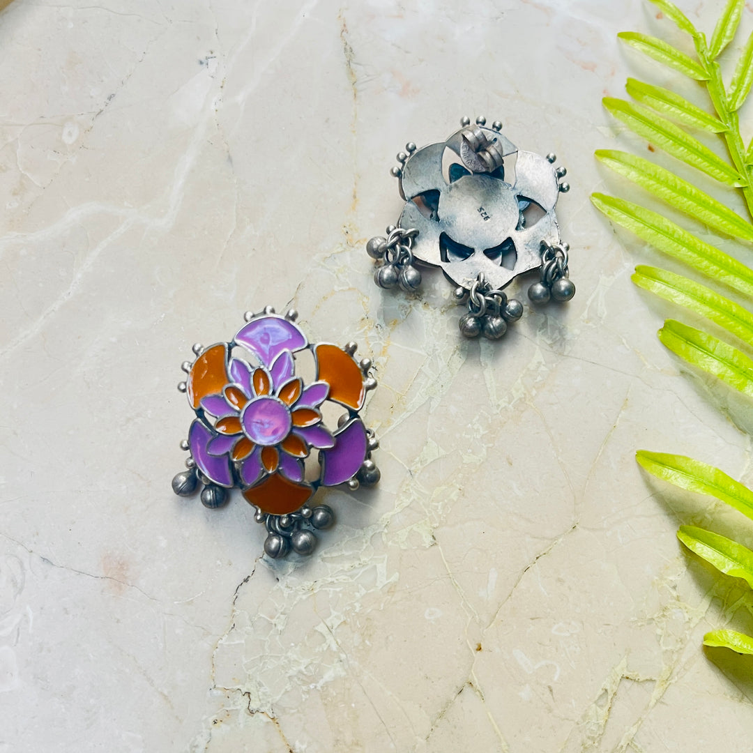 Rajwadi Siilver Earrings