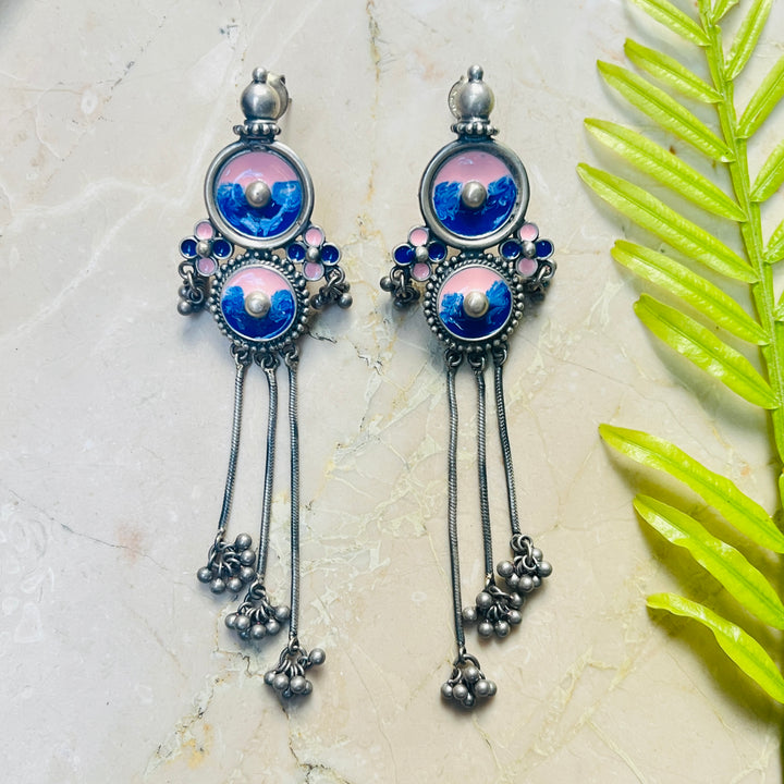 Sitaara Silver Earrings