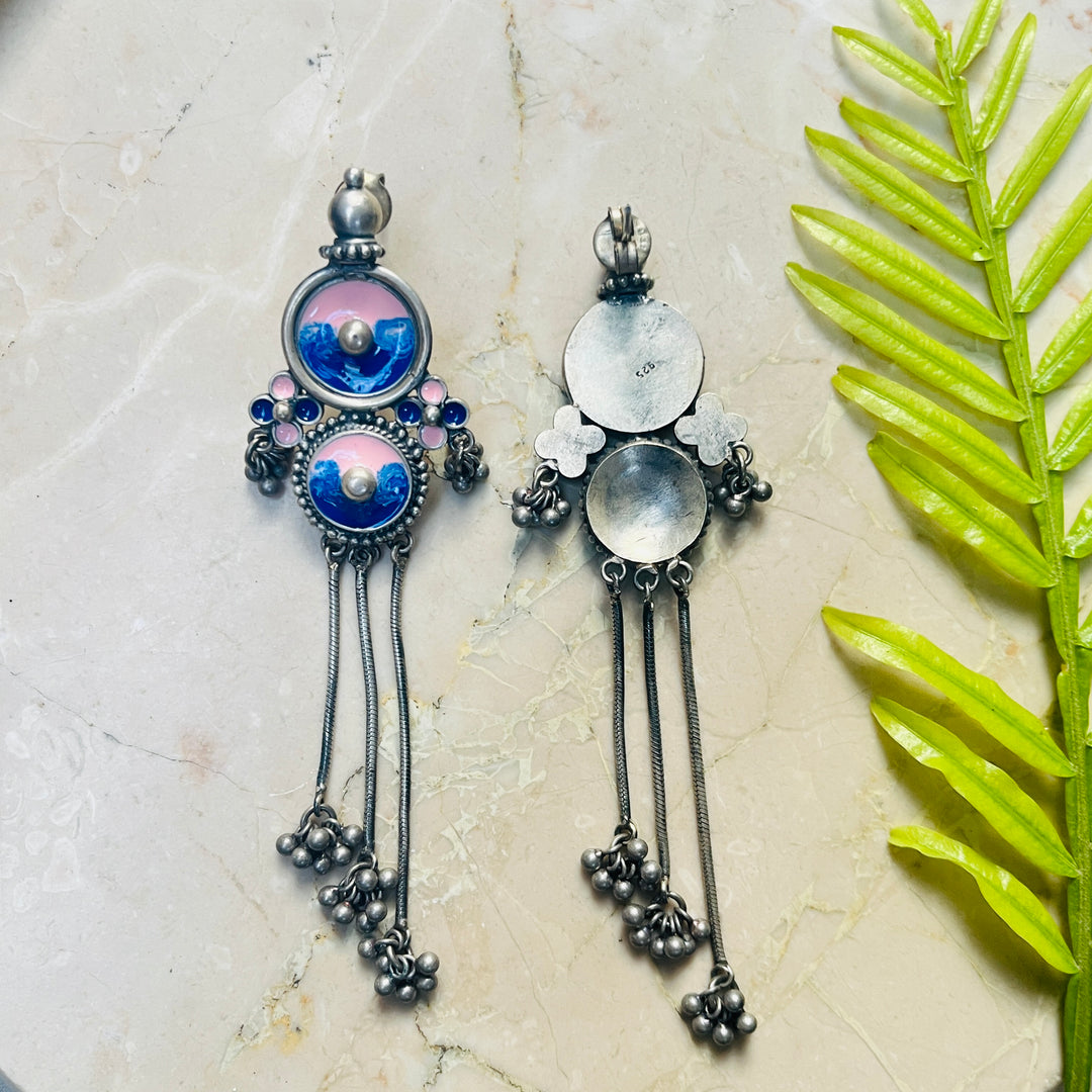 Sitaara Silver Earrings