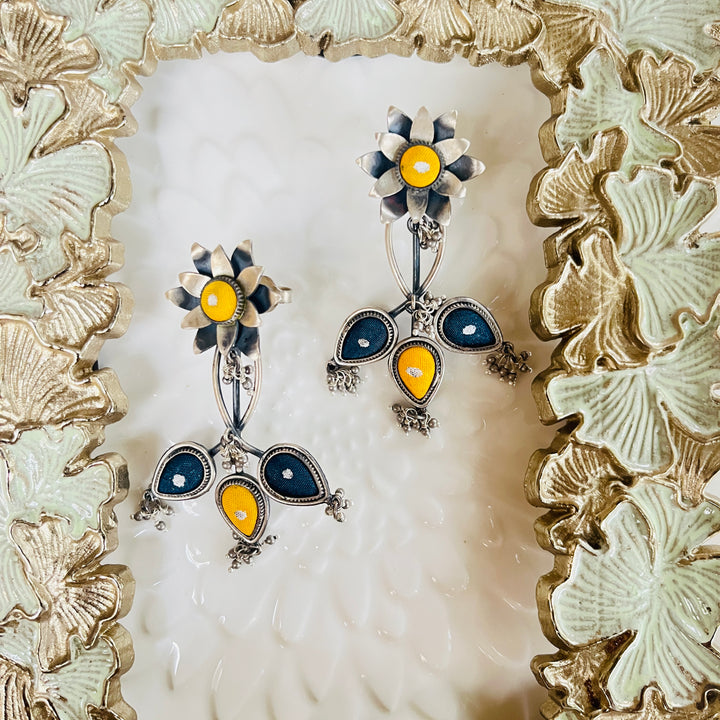 Chandrika Silver Earrings